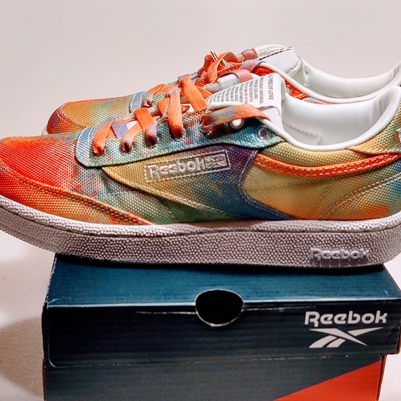 Reebok Club C 85 Pride Multi Color (FX4772) Size 6 - Picture 8 of 15